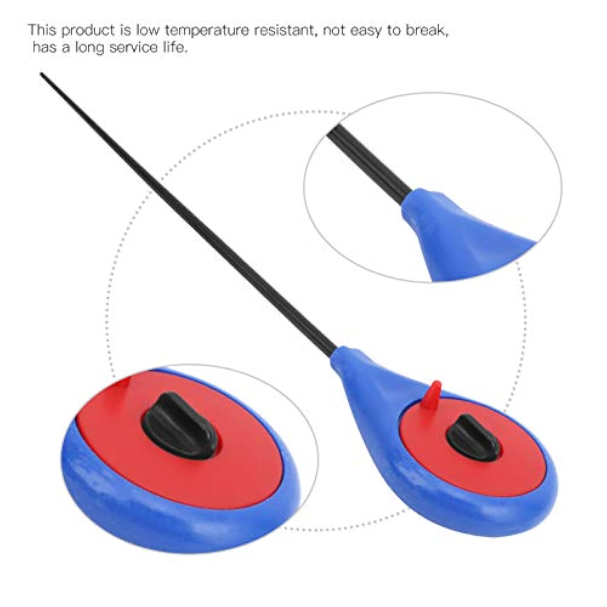 Mini Ice Fishing Rod, Professional Lightweight 2 Set